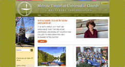 Desktop Screenshot of melroseuu.org